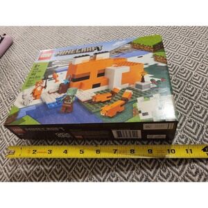 Minecraft Lego The Fox Lounge Set 21178- Open Box- Sealed Legos